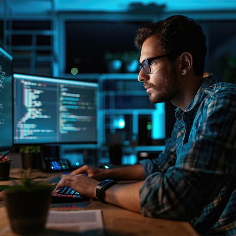 Remote developer hired through XeoSol IT staff augmentation services